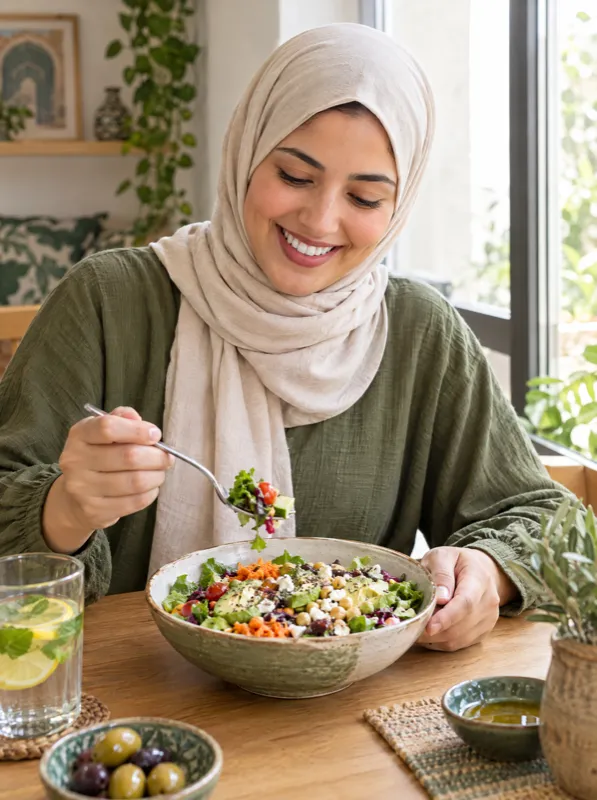 ماكلة خفيفة وهضم مرتاح من بعد الغدا